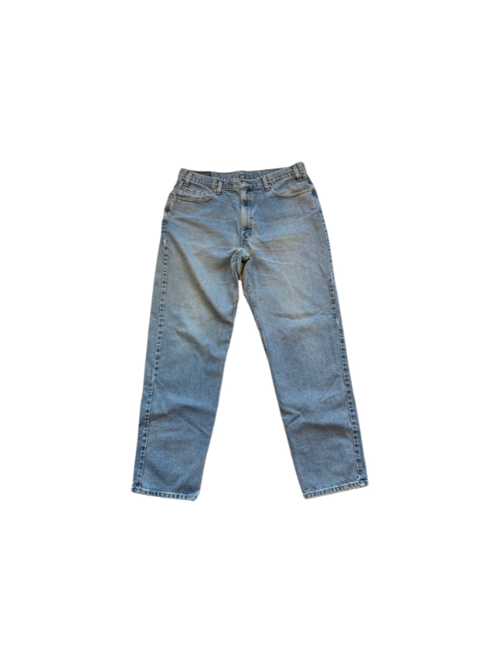 Levi’s 550 Jeans 90s Vintage Relaxed Fit Distressed Denim Blue Men’s W40 L34